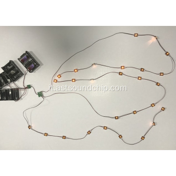 LED Flash Light, LED Light, Circuit one led. Modulo LED lampeggiante